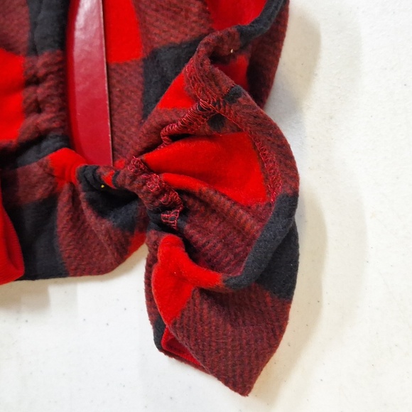 NEW! Buffalo Check Matching Family Dog / Cat Pajamas, Black/Red - Wondershop - Picture 4 of 11